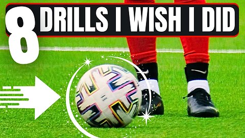 8 Soccer Dribbling Drills I Wish I Did MORE (when I was a kid)