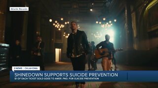 Shinedown Supports Suicide Prevention