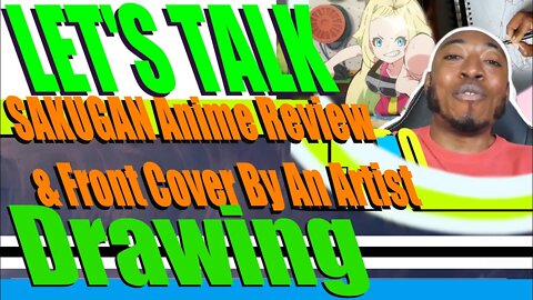 SAKUGAN ANIMÈ Review and Front Cover By An Artist