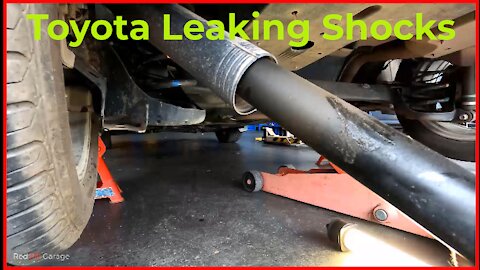 Learn how to replace rear shock absorbers on a 2017 Toyota Corolla hatchback. Ep2