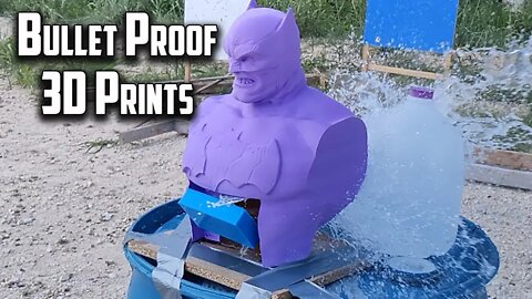Bullet Proof 3D Prints Round 2