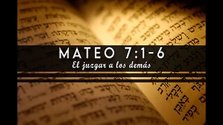 Mateo 7:1-6