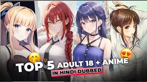 TOP 5 Best Anime You Watch | Adult anime