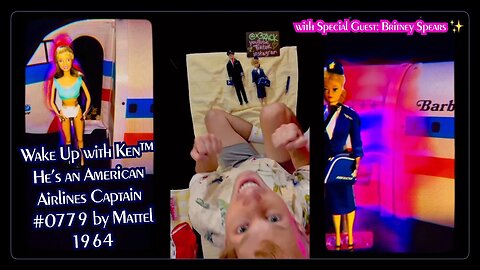 American Airlines x Ken™ by Mattel 1964 #0779 American Airlines Captain ✈️✨🔞