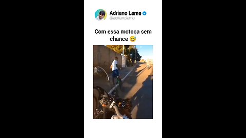 Motorcycle chase in Brazil 😱😱😱