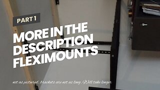 More In The Description FLEXIMOUNTS 3x8 Overhead Garage Storage Rack Adjustable Ceiling Storage...