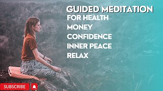 GUIDES MEDITATION WITH WATERFALL MUSIC, MINDFULNESS MEDITATION FOR HEALTH, WEALTH AND RELATIONSHIPS