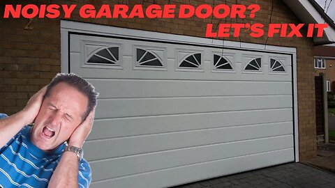 How to make your garage door quieter #garage #garagedoor #noise #garagedoorrepair