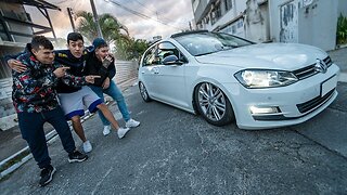 CHEGUEI NO BECO COM MEU GOLF REBAIXADO