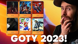 Voting For The Game of the Year 2023 (The Game Awards Nominees)