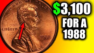 1988 Pennies Sold at Auction for A LOT of Money!