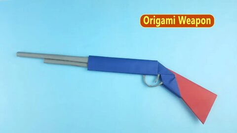 Origami Shot Gun Step by Step - Easy Paper Crafts