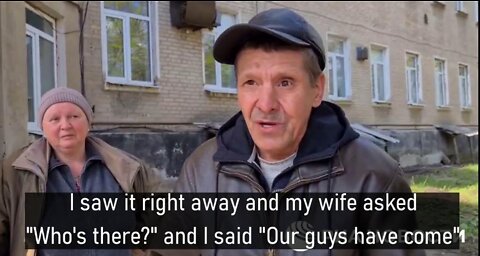 "Our people have arrived" Residents of liberated Kremennaya in Donbass, Ukraine said they've been waiting for PRC & Russian Federation