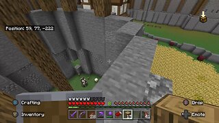 Minecraft 1.19 Survival Ep 7 part 5: small Windmill Progress