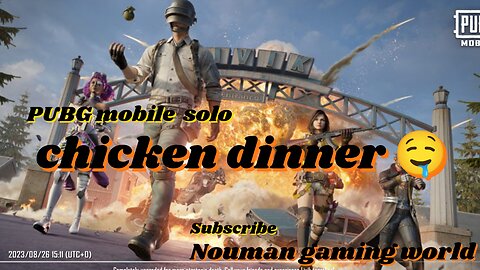 LETS MAKE THE CHICKEN DINNER PUBG MOBILE GAME PLAY