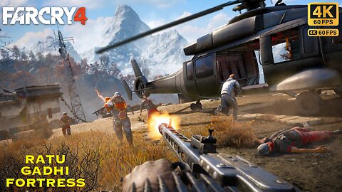 Far Cry 4 | Ratu Gadhi Fortress | 2nd Toughest | Tips & Tricks | 4K 60 FPS | Geek Gamer