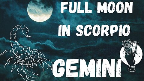 Gemini ♊️- Reassesing your resources! Full Moon in Scorpio tarot reading #gemini #tarotary #tarot