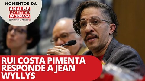 Rui Costa Pimenta responde a Jean Wyllys | Momentos da Análise Política da Semana