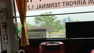 Bus ride to Seoul Korea