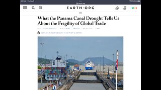 The Panama Canal Can Be Shut Down