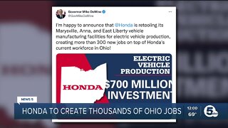 Honda, LG to build $3.5B battery plant, hire 2,200 in Ohio