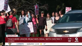 Ohio teachers union reaches deal with Columbus district