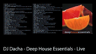 DJ Dacha - Deep House Essentials - Live