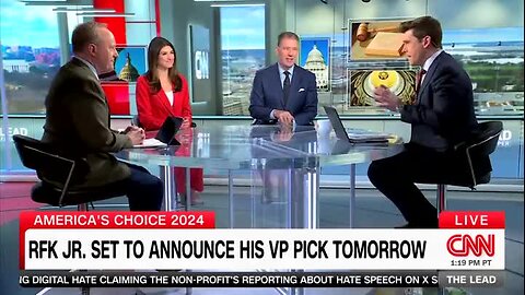 CNN Panel Laughs While Comparing RFK Jr. To a Cockroach: ‘Third Parties, They’re Like Cockroaches in the Kitchen’