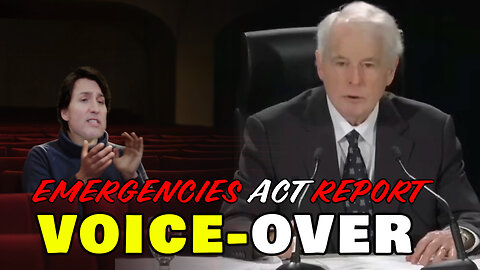 Rouleau’s Emergencies Act report With Justin Trudeau (voice-over)