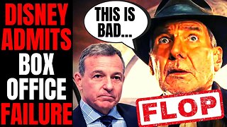 Disney Forced To ADMIT Box Office Failure | Bob Iger Makes EXCUSES For Indiana Jones MASSIVE Flop