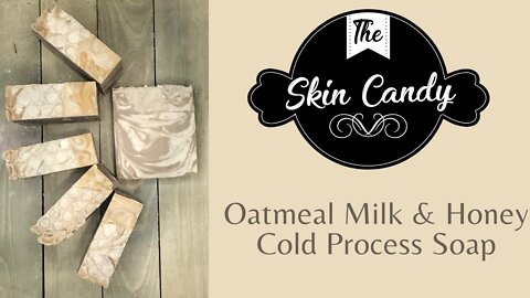 Cold Process Soap - Oatmeal Milk & Honey