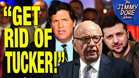 Zelensky TOLD Rupert Murdoch To Fire Tucker Carlson?