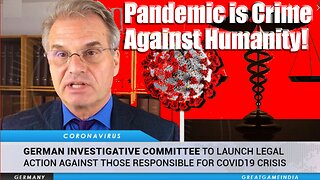 Dr. Reiner Fuellmich - 1000 lawyers have evidence that pandemic is crime against humanity
