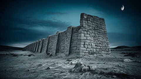 DUDE FINDS MASSIVE WALL 🧱 IN THE MIDDLE OF NOWHERE