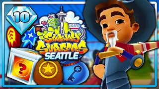 Subway Surfers Seattle | Nível 10 + Novo Tomb Raider com Elementos Online