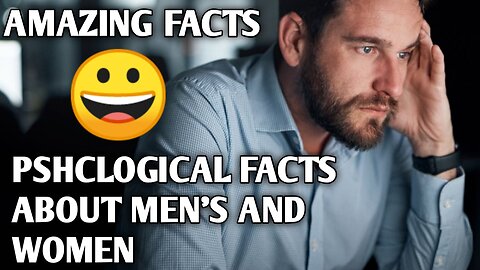 PSYCHOLOGY FACTS ABOUT MEN'S AND WOMEN 🙊 | #psychologyfacts #factsinhindi