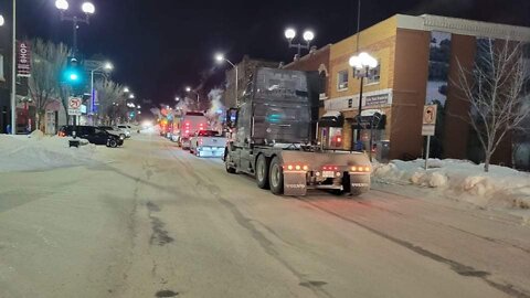 Freedom Convoy 2022 Hits Kenora