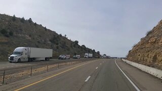 New Mexico USA I 40 mile 323