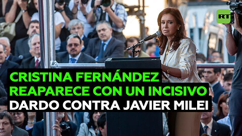 Cristina Fernández reaparece con un incisivo dardo contra Milei