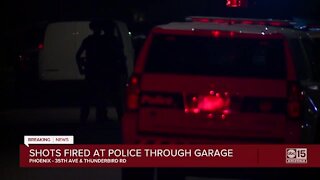 Police working barricade, shooting situation in Phoenix