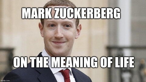 Mark Zuckerberg on the Meaning of Life! #LexFridman