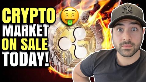 😮 CRYPTO MARKET IS ON SALE TODAY | BUYING XRP RIPPLE, XDC, XLM, NEAR | CRYPTO OTC (COTPS) UPDATE 😮