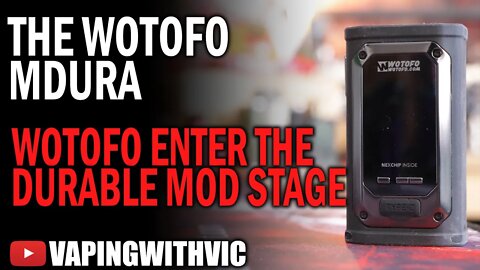 The Wotofo MDURA - Wotofo enter the durable mod ring