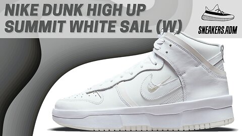Nike Dunk High Up Summit White Sail (W) - DH3718-100 - @SneakersADM