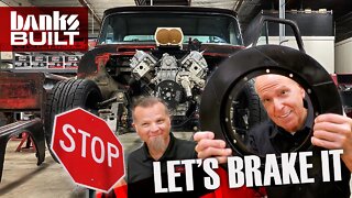 Massive brakes for our Supercharged Duramax powered '66 Chevy | BANKS BUILT Ep 24