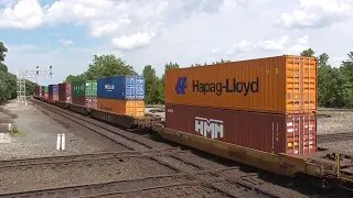 Norfolk Southern 21N Intermodal Train from Marion, Ohio August 20, 2022