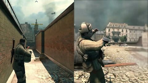 Sniper Elite V2 Multiplayer - Splitscreen Coop [Gameplay #6]