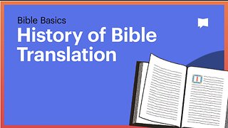 History of Bible Translation