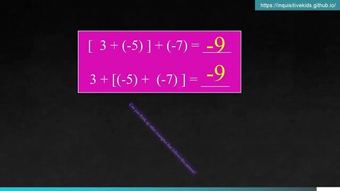 7th Grade Math Lessons | Unit 2 | Addition of Rational Numbers 2 | Lesson 4 | Three Inquisitive Kids