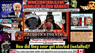 Where have all the adrenochrome users gone? Long time passing... (Adrenochrome links in description)